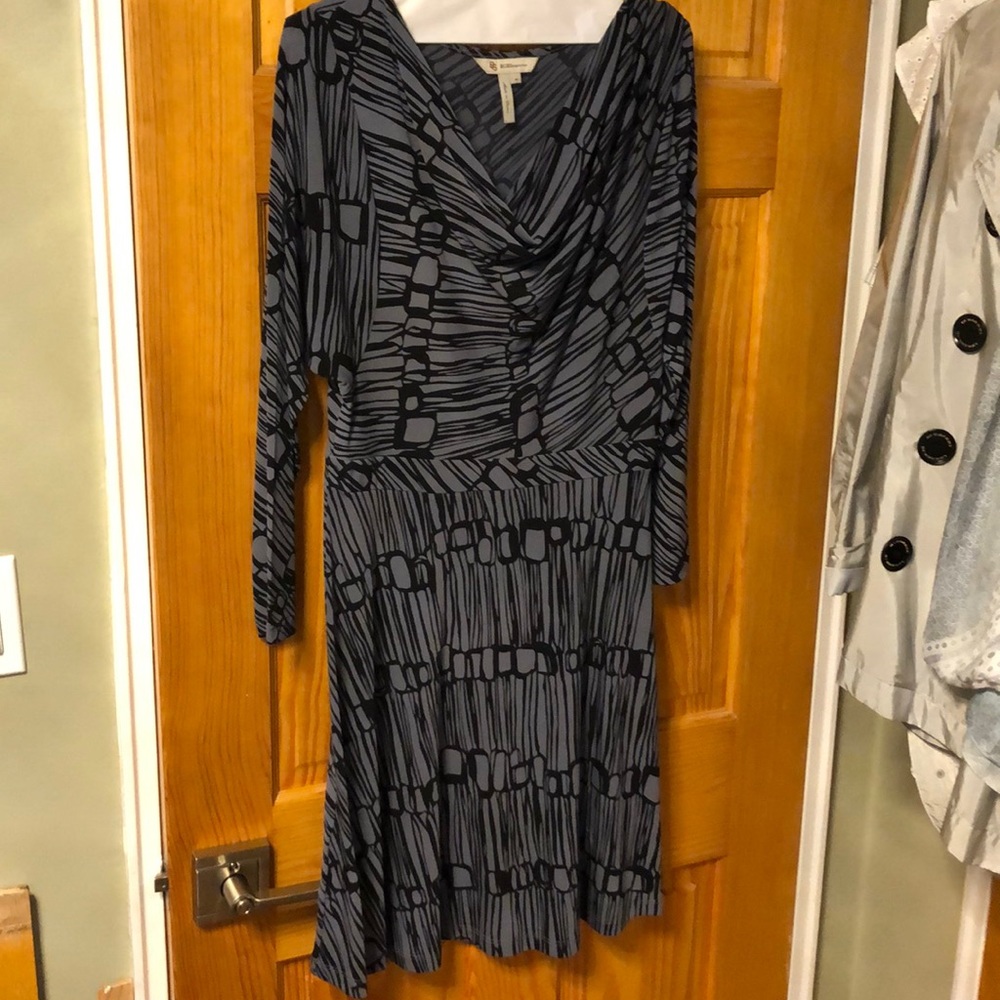 Dress black and gray